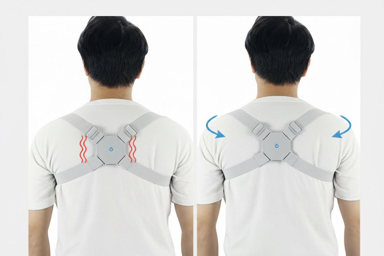 Posture before and after